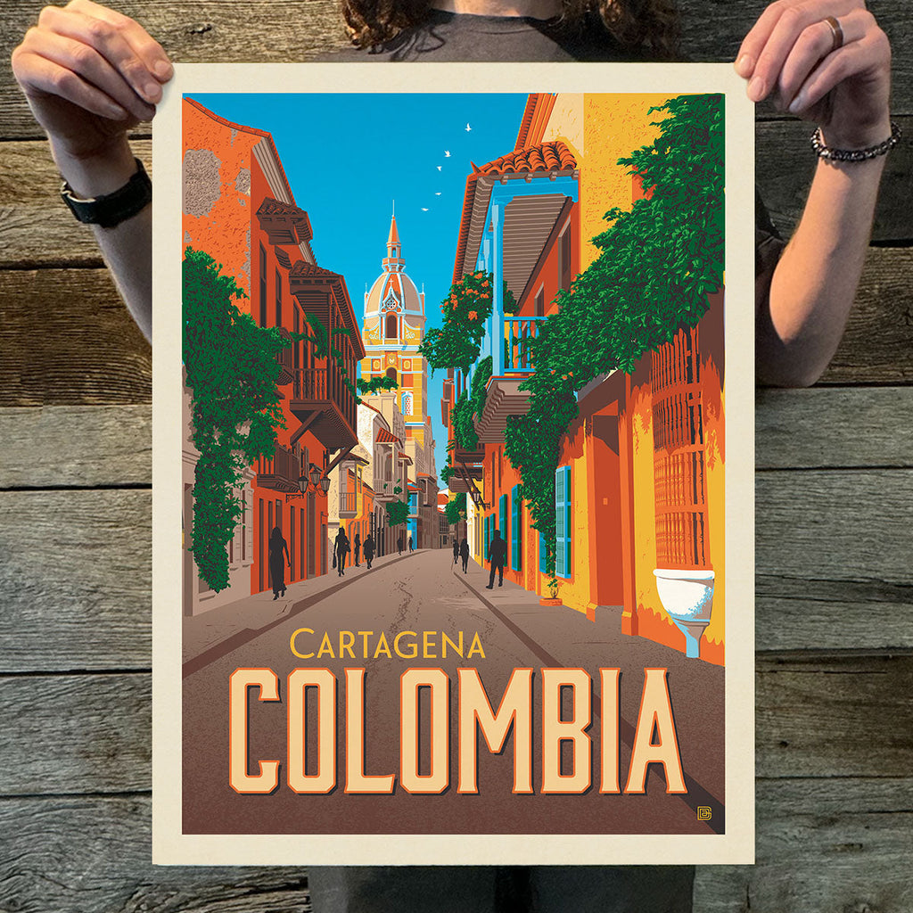 Colombia: Cartagena (World Travel) Art Print