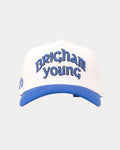 BYU Fade Hat White Royal Blue