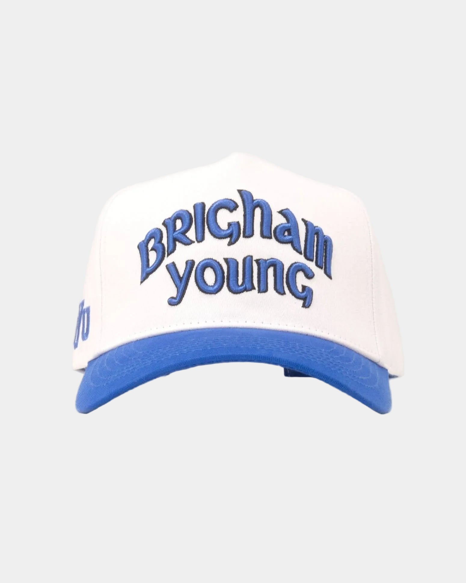 BYU Fade Hat White Royal Blue