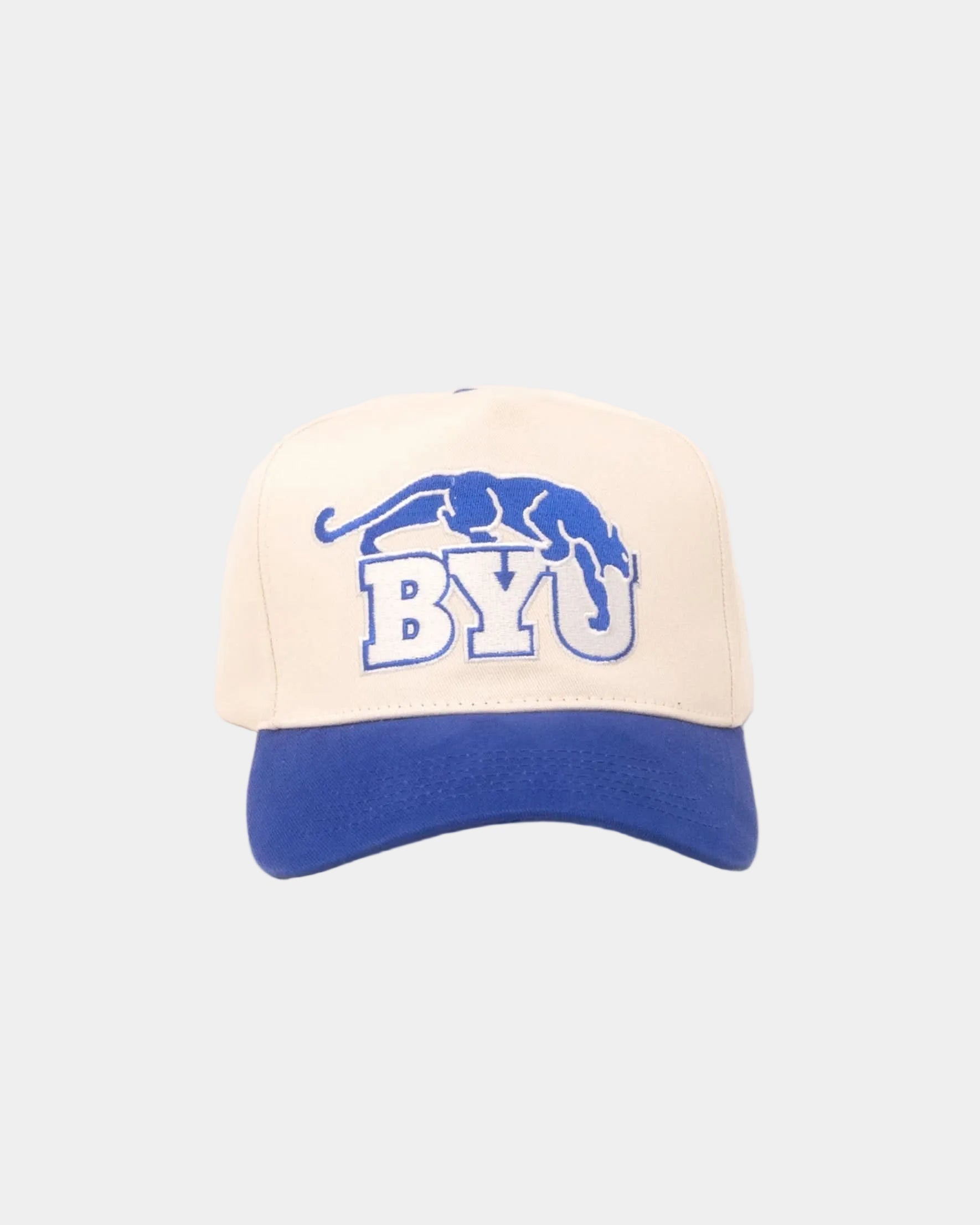 BYU Fade Hat Cream OG BYU Cougar