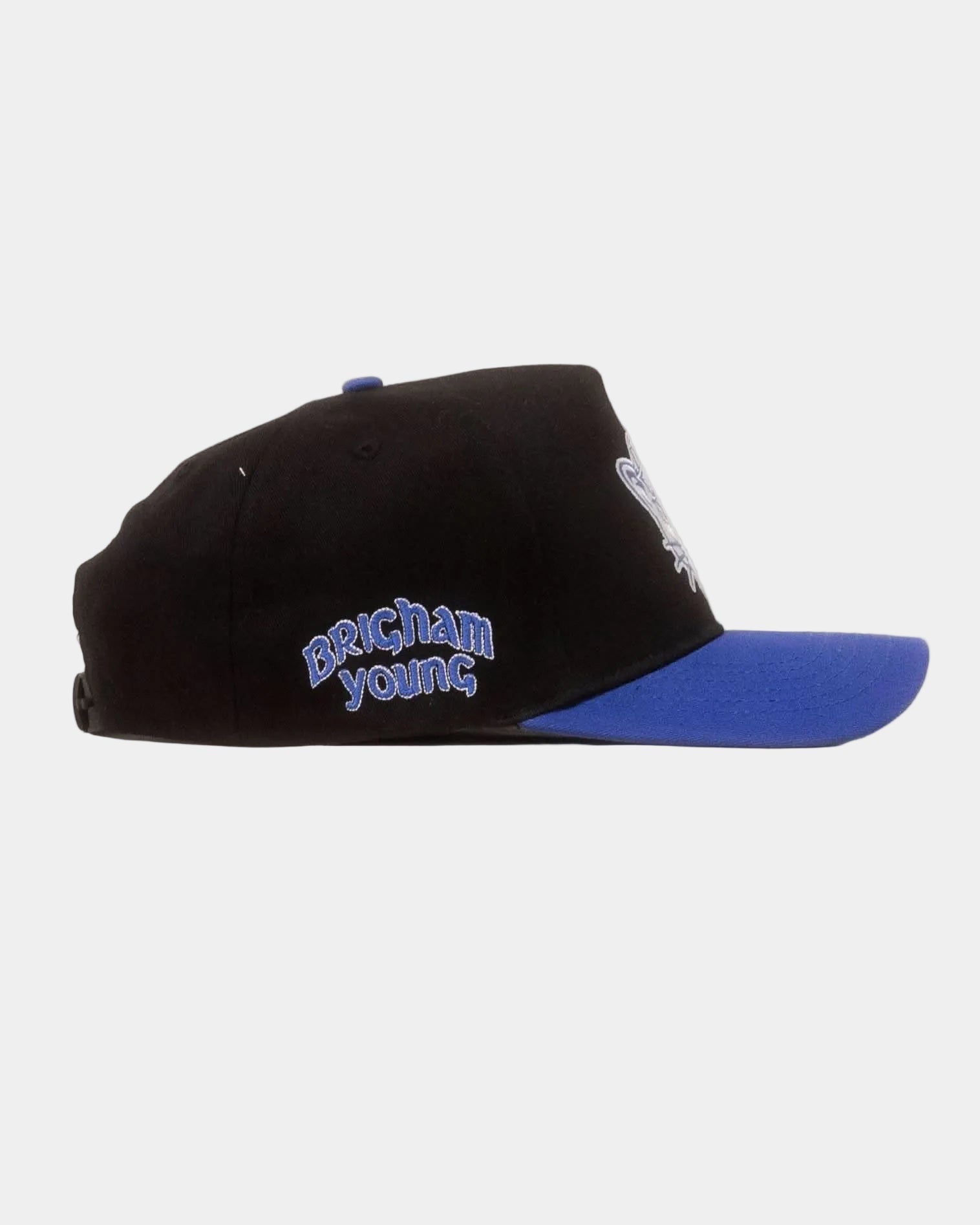 BYU Fade Hat Black Royal Blue BYU Logo