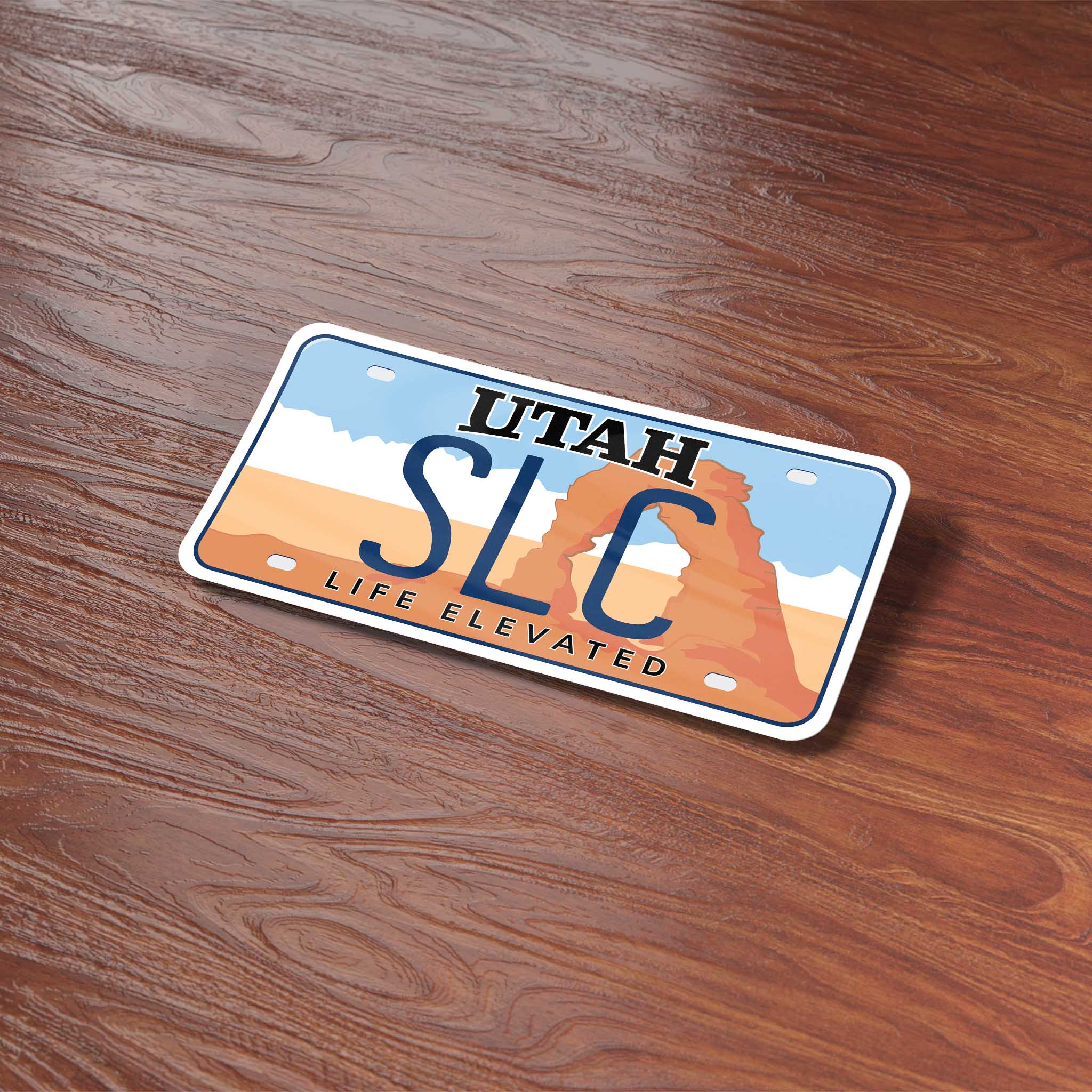 Utah License Plate Stickers - Choose Your UT City or National Park