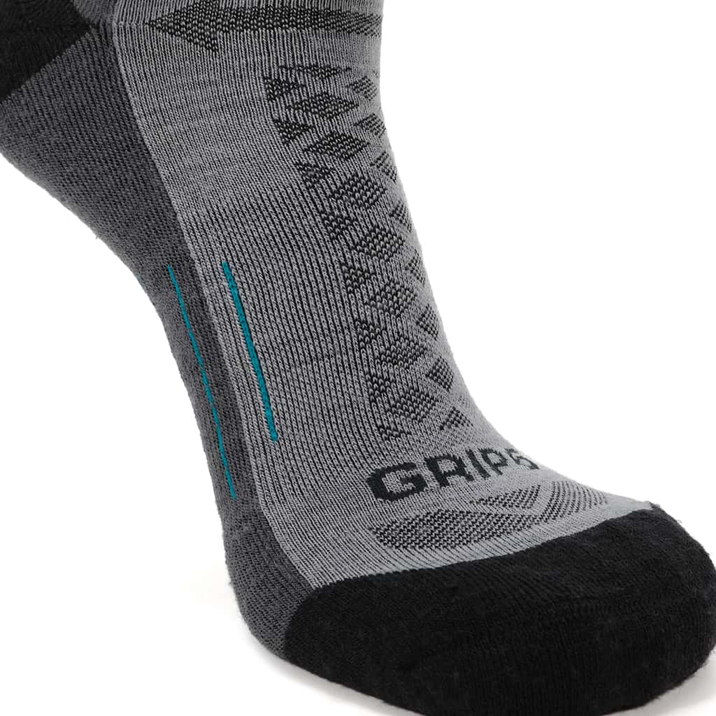 8 Pairs Stone - Hike Crew Midweight Merino Wool Sock