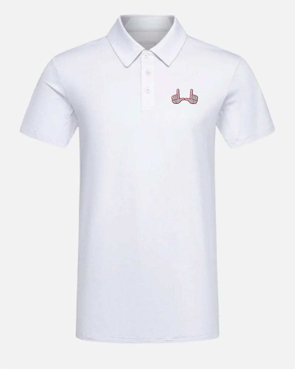 UofU Crest 2.0 Polo Light Grey