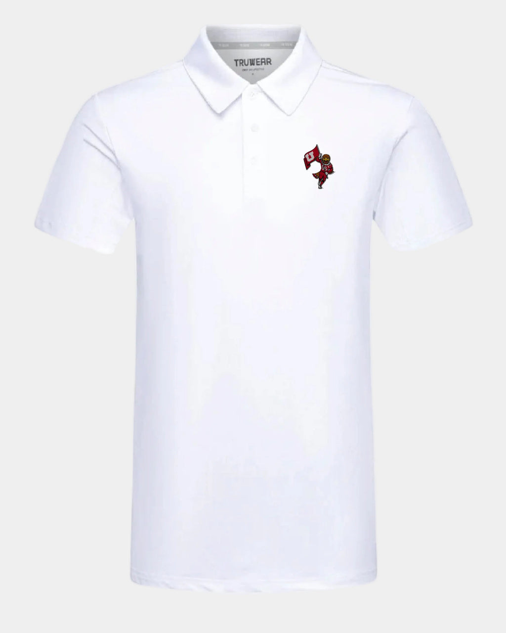 UofU Crest 2.0 Polo White