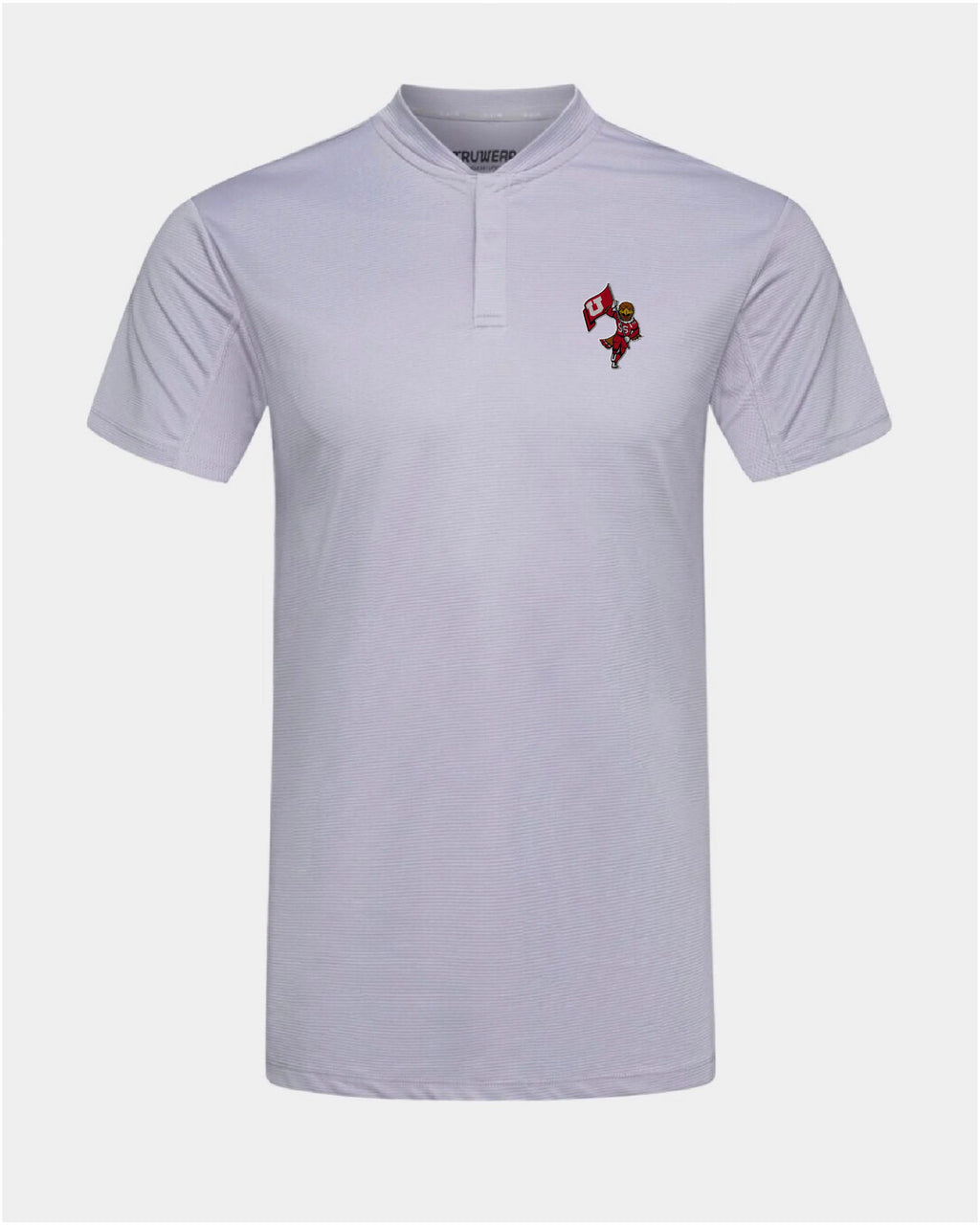 UofU Pinnacle 2.0 Polo Light Grey