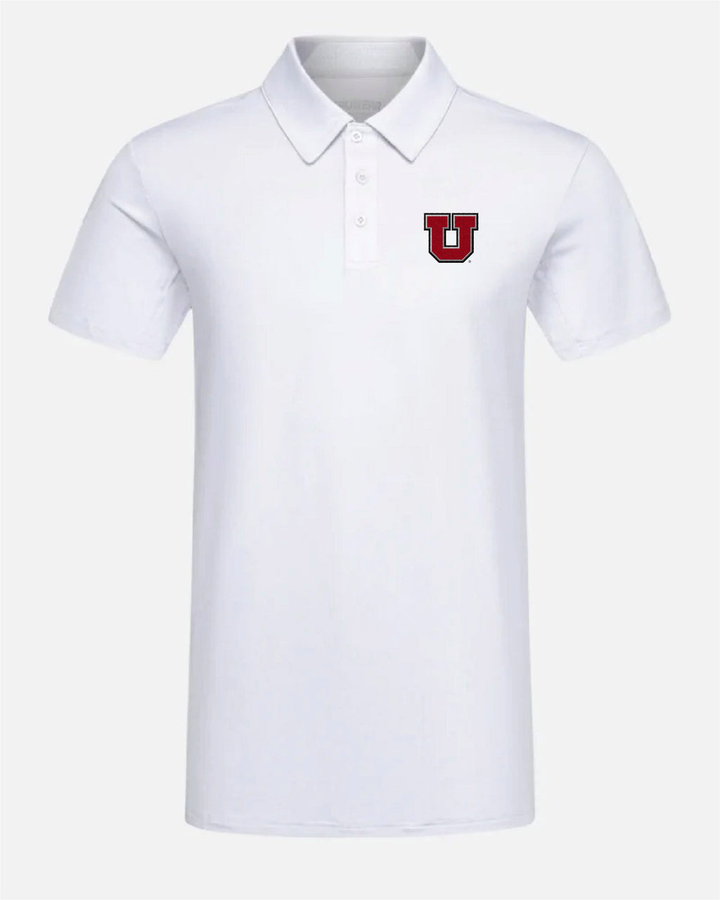 UofU Crest 2.0 Polo Light Grey
