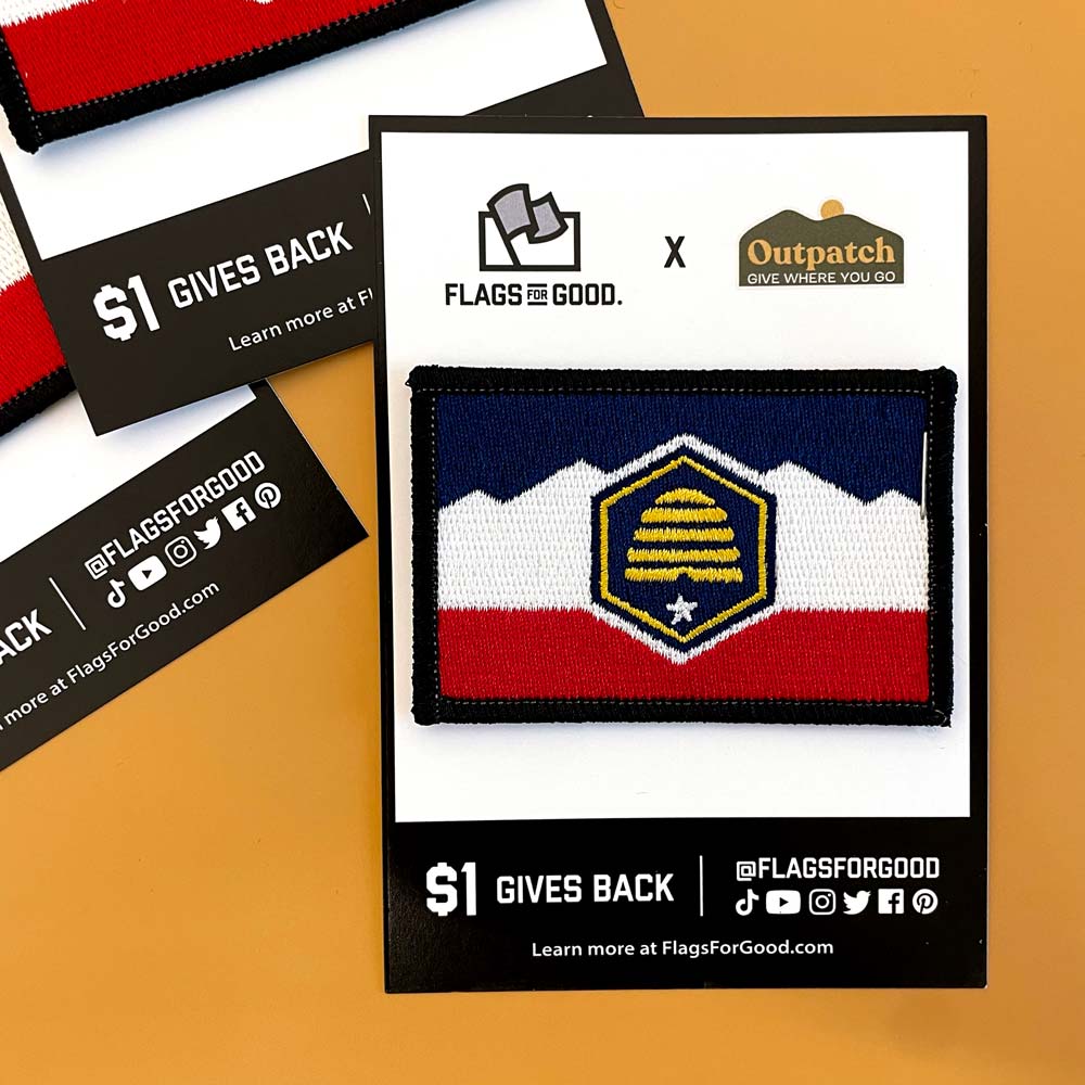 Utah Flag Stick-On Patch