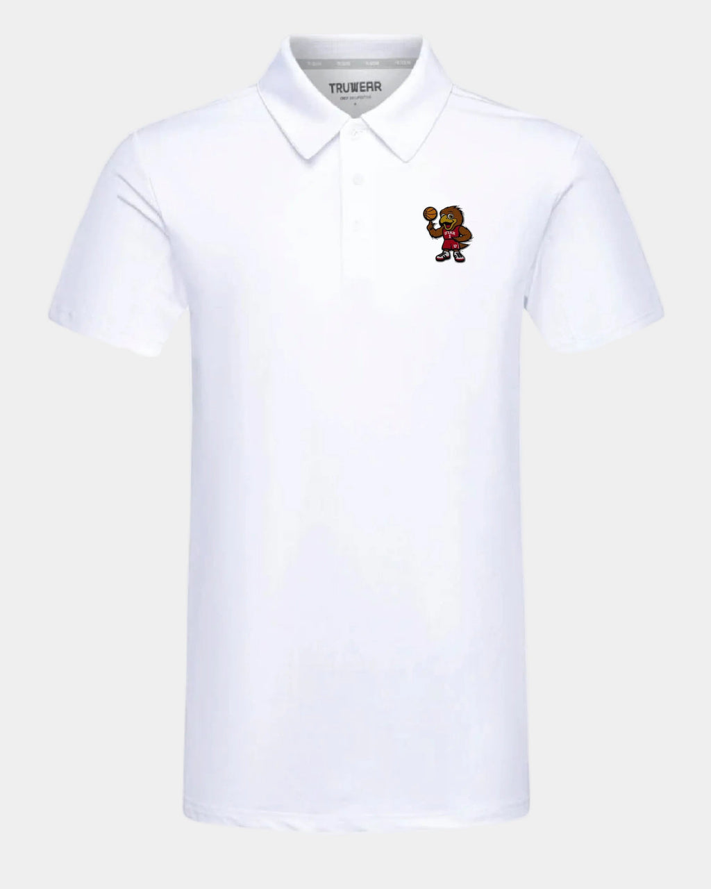 UofU Crest 2.0 Polo White