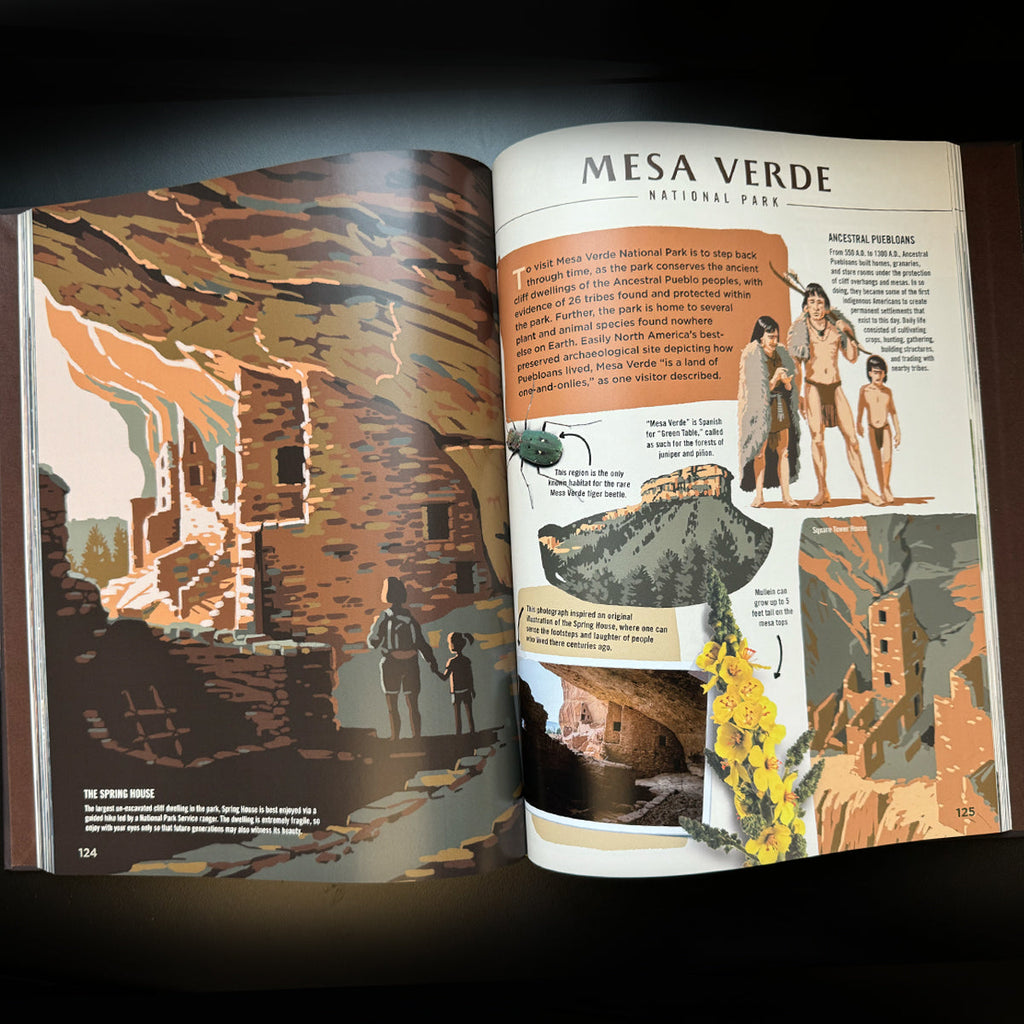 Wilderness & Wonder: An Illustrated Guide to the National Parks HARD COVER Book