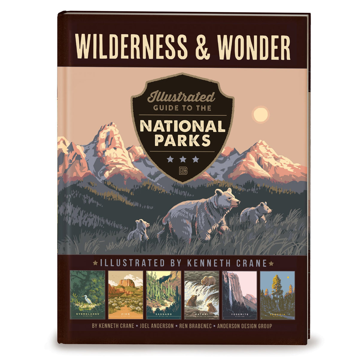 Wilderness & Wonder: An Illustrated Guide to the National Parks HARD COVER Book