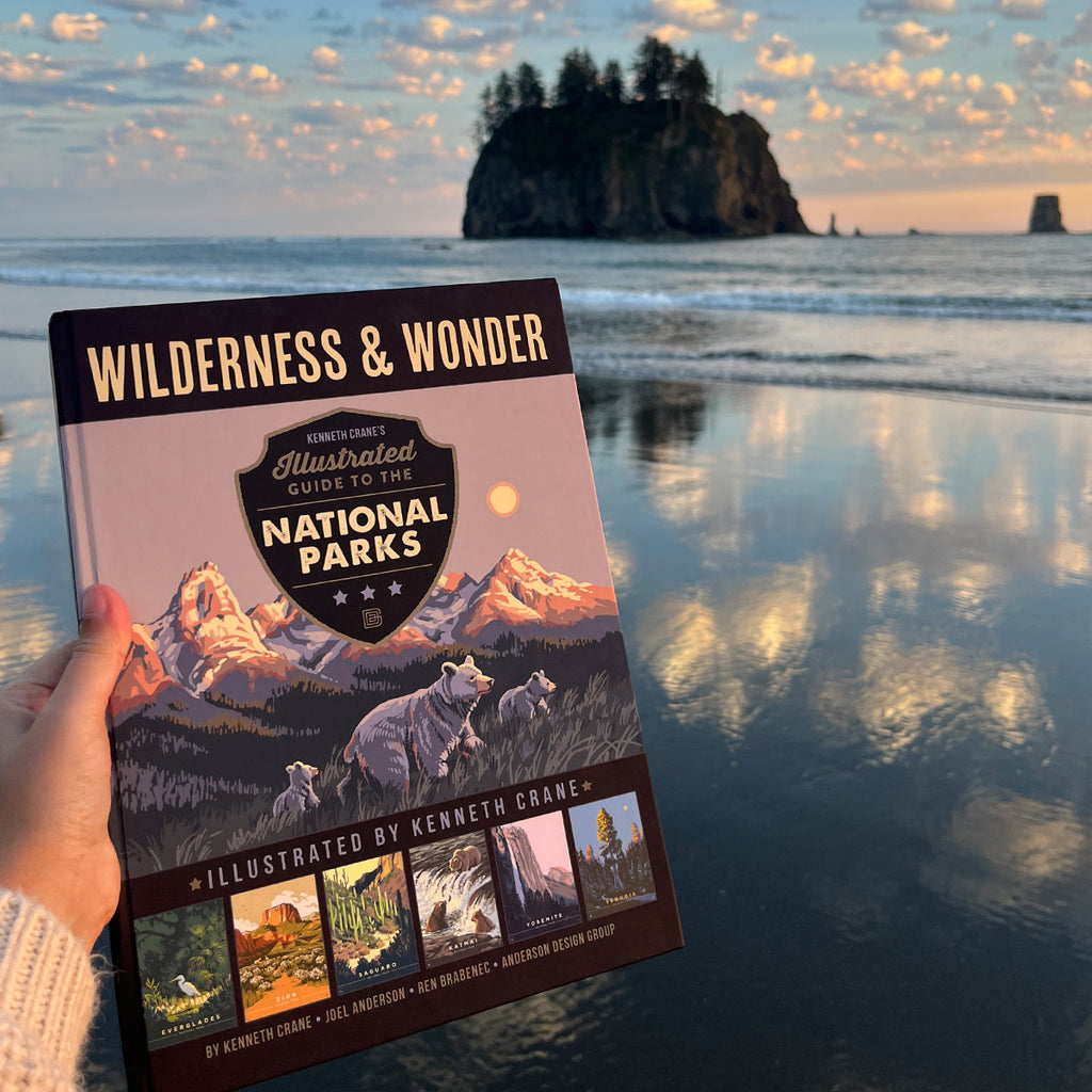Wilderness & Wonder: An Illustrated Guide to the National Parks HARD COVER Book