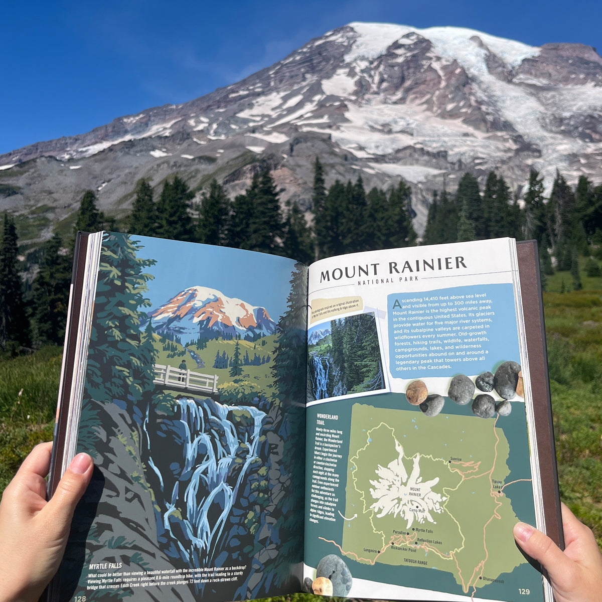 Wilderness & Wonder: An Illustrated Guide to the National Parks HARD COVER Book
