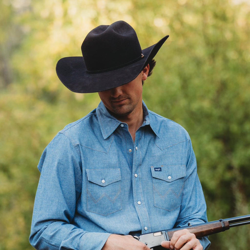 Black Cowboy Hat | Pure