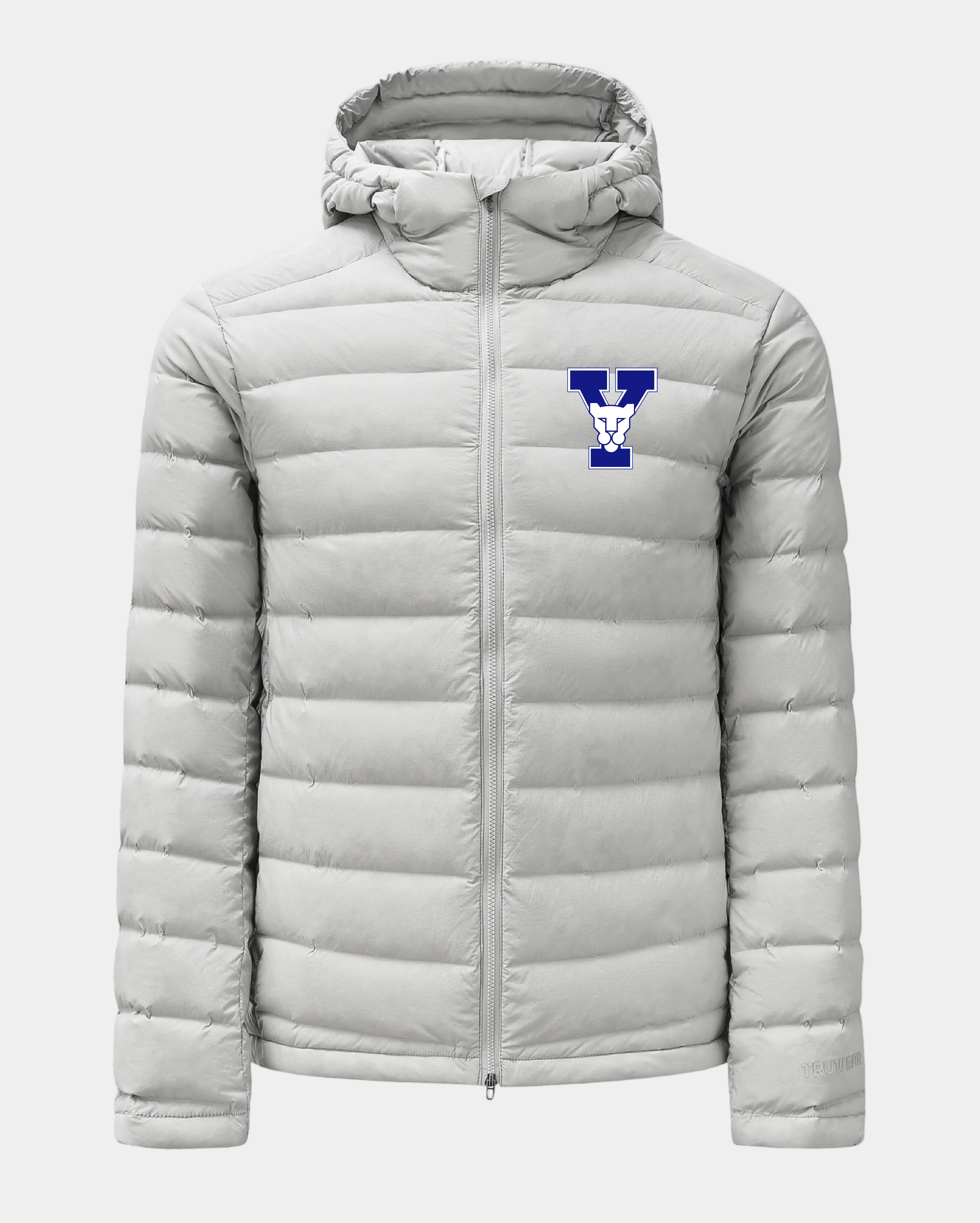BYU Quest Down Jacket Light Grey
