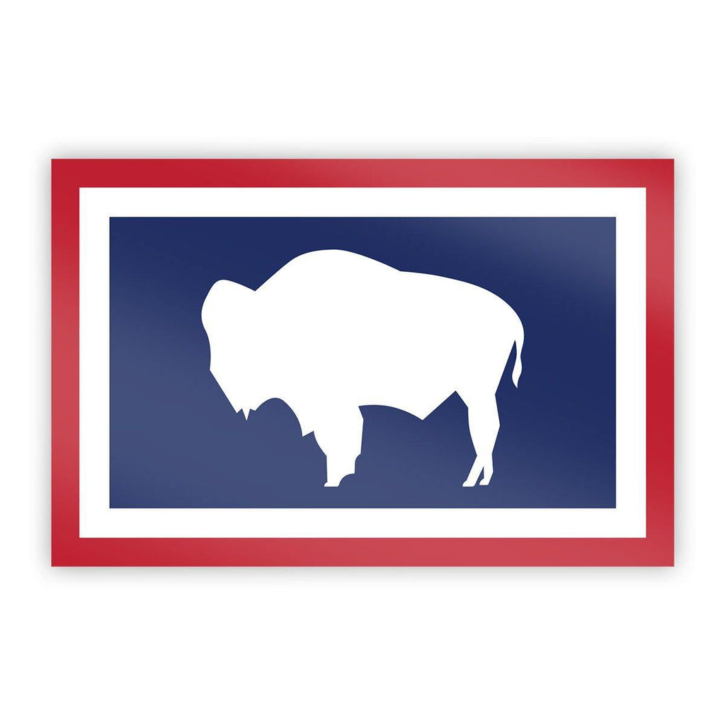 Wyoming Flag Sticker