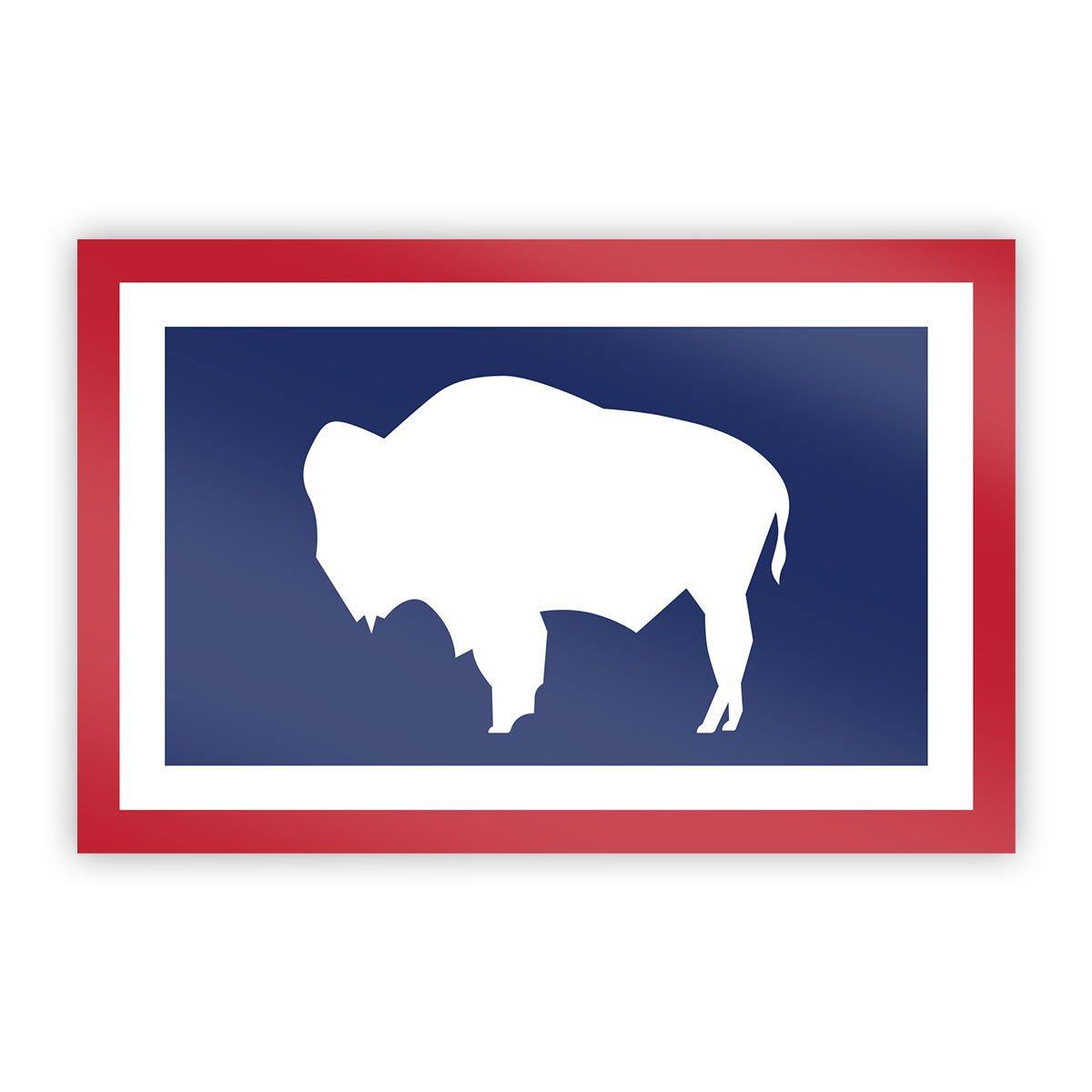 Wyoming Flag Sticker