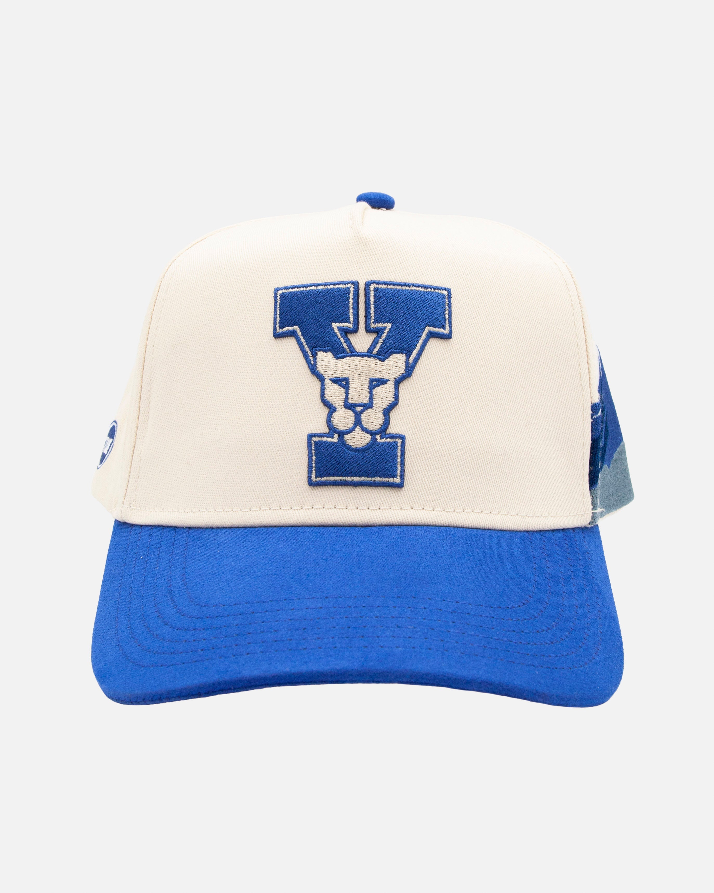 BYU Y Natural & Royal Blue Suede Brim Mountainside Hat