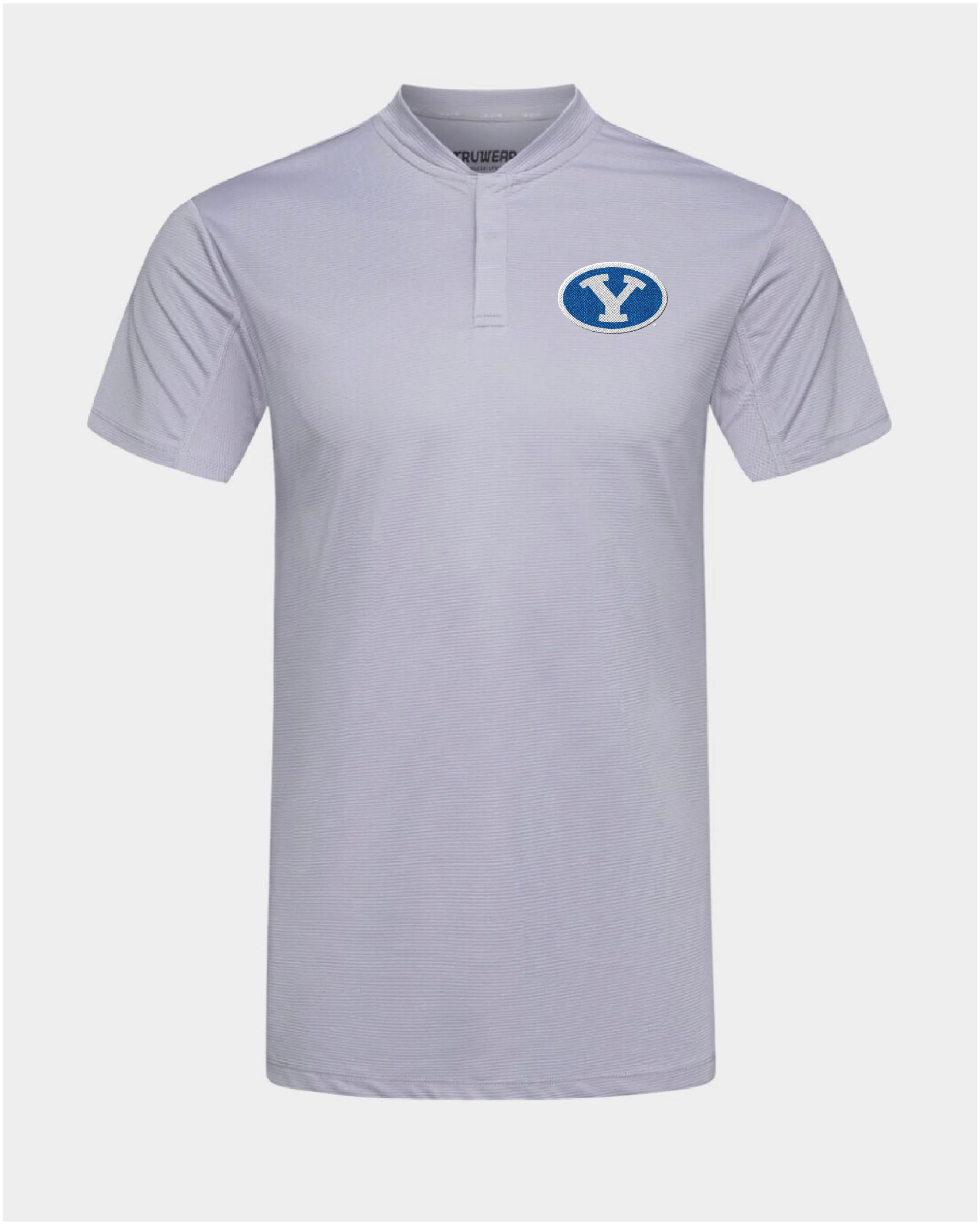 BYU Pinnacle 2.0 Polo Light Grey