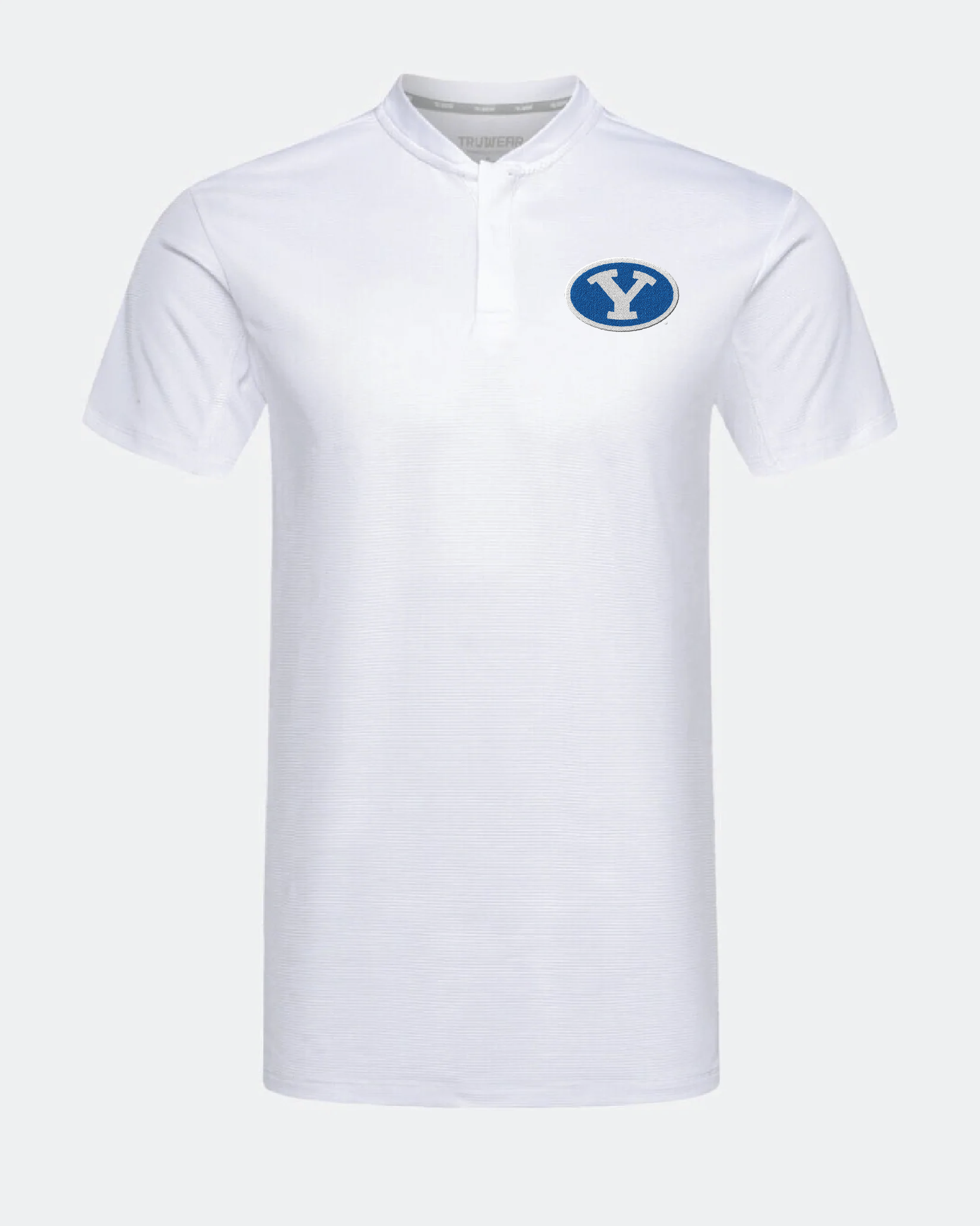 BYU Pinnacle 2.0 Polo White