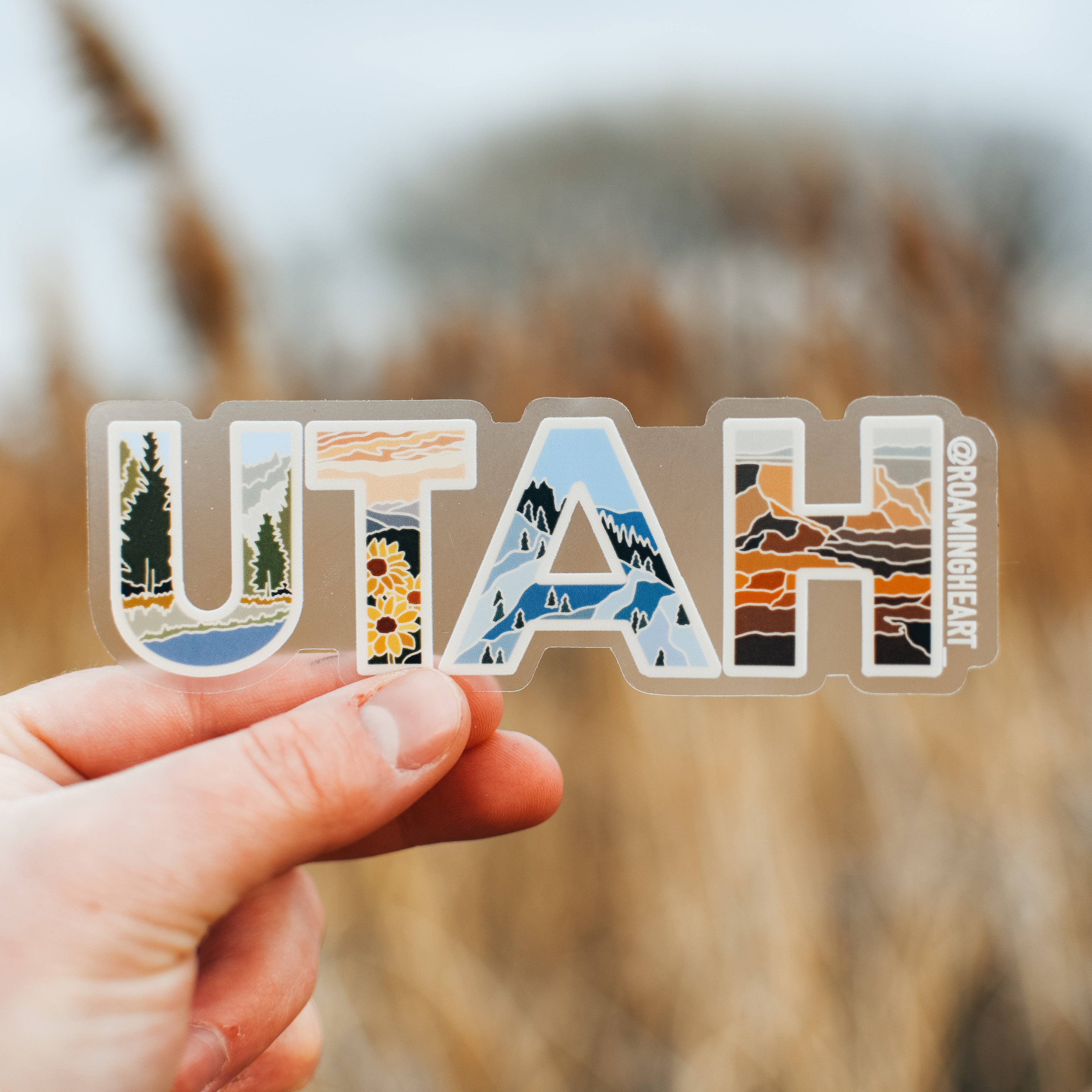 Utah | Clear Sticker