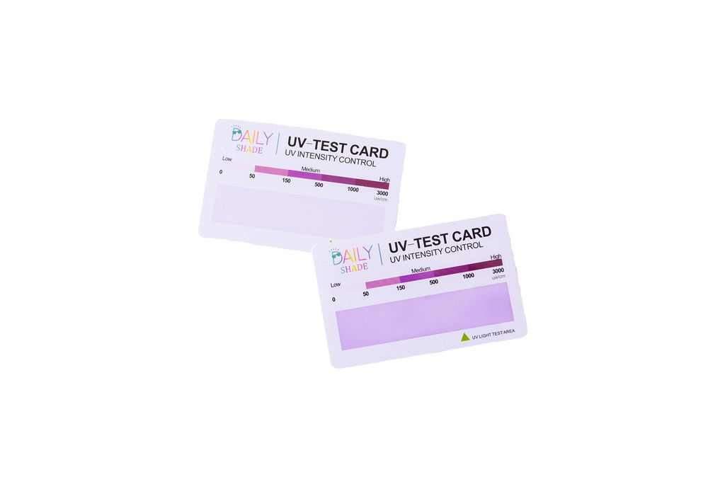 UV Test Card - Color-Changing UV Index Indicator for Kids