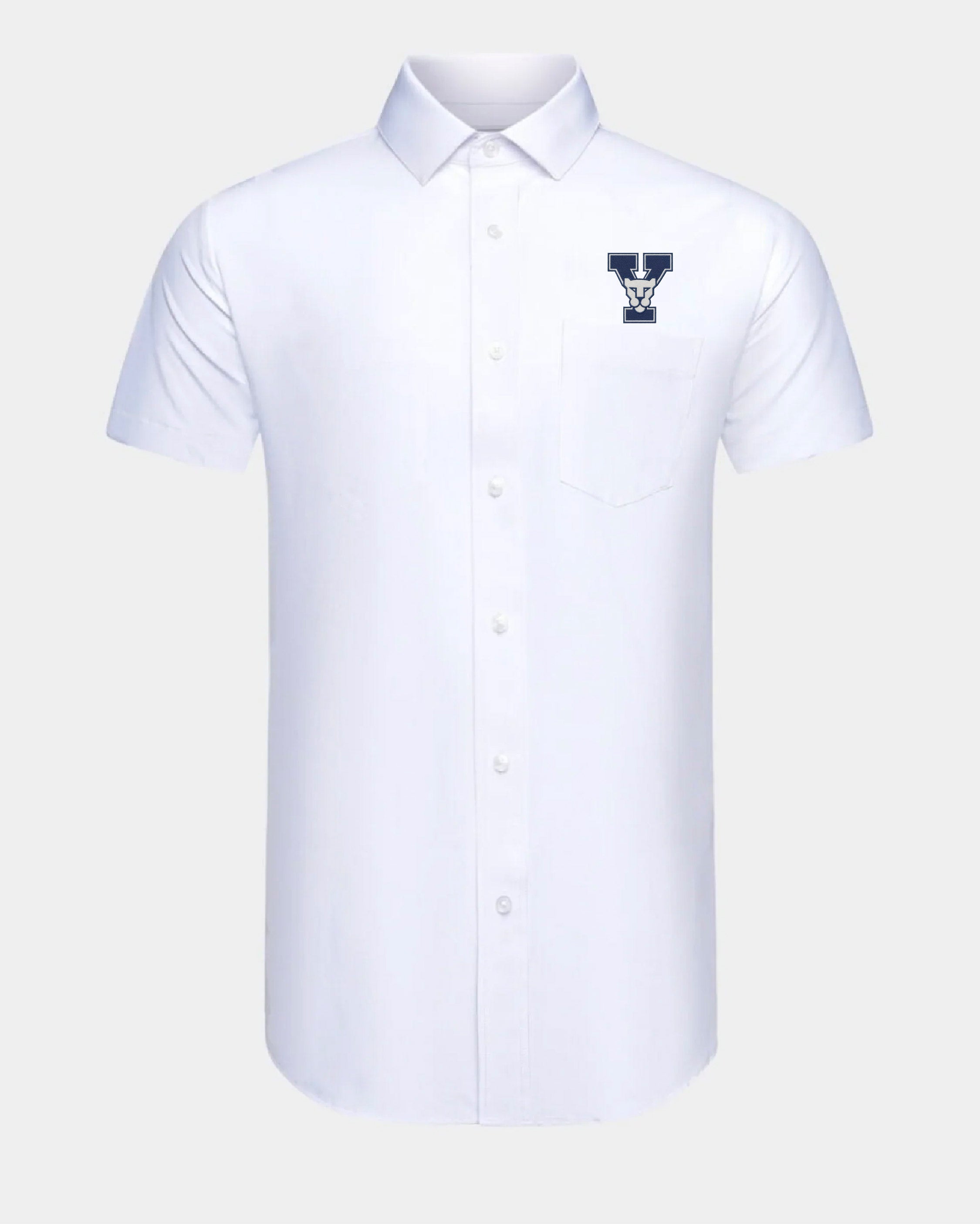 BYU Phenom Classic White Short Sleeve Dress Shirt