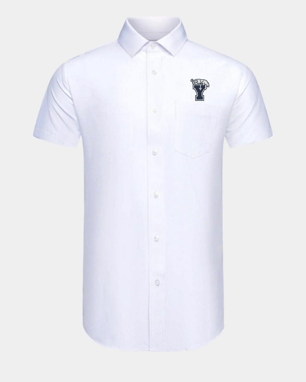 BYU Phenom Classic White Short Sleeve Dress Shirt
