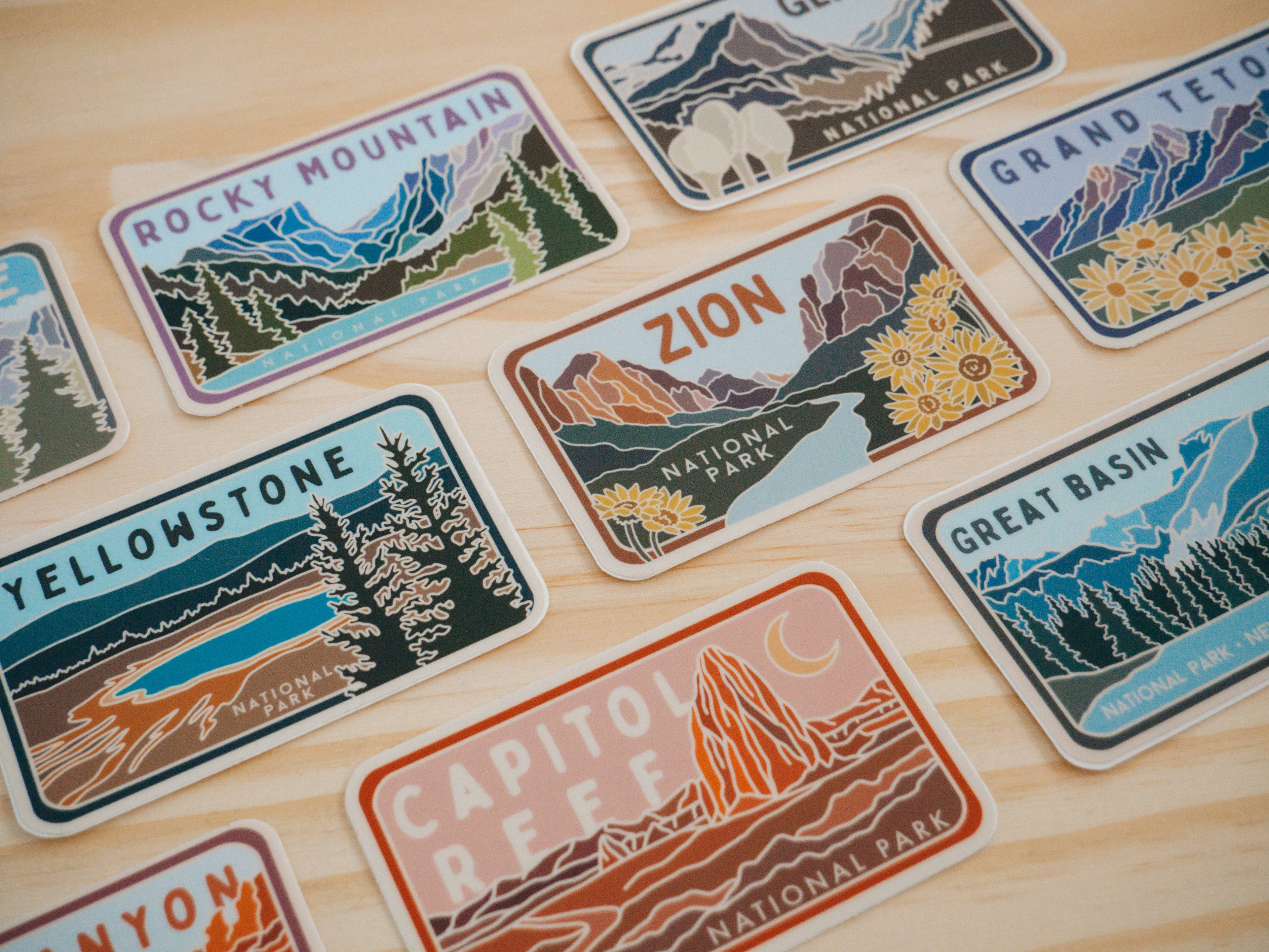 Capitol Reef - License Plate Series | Sticker