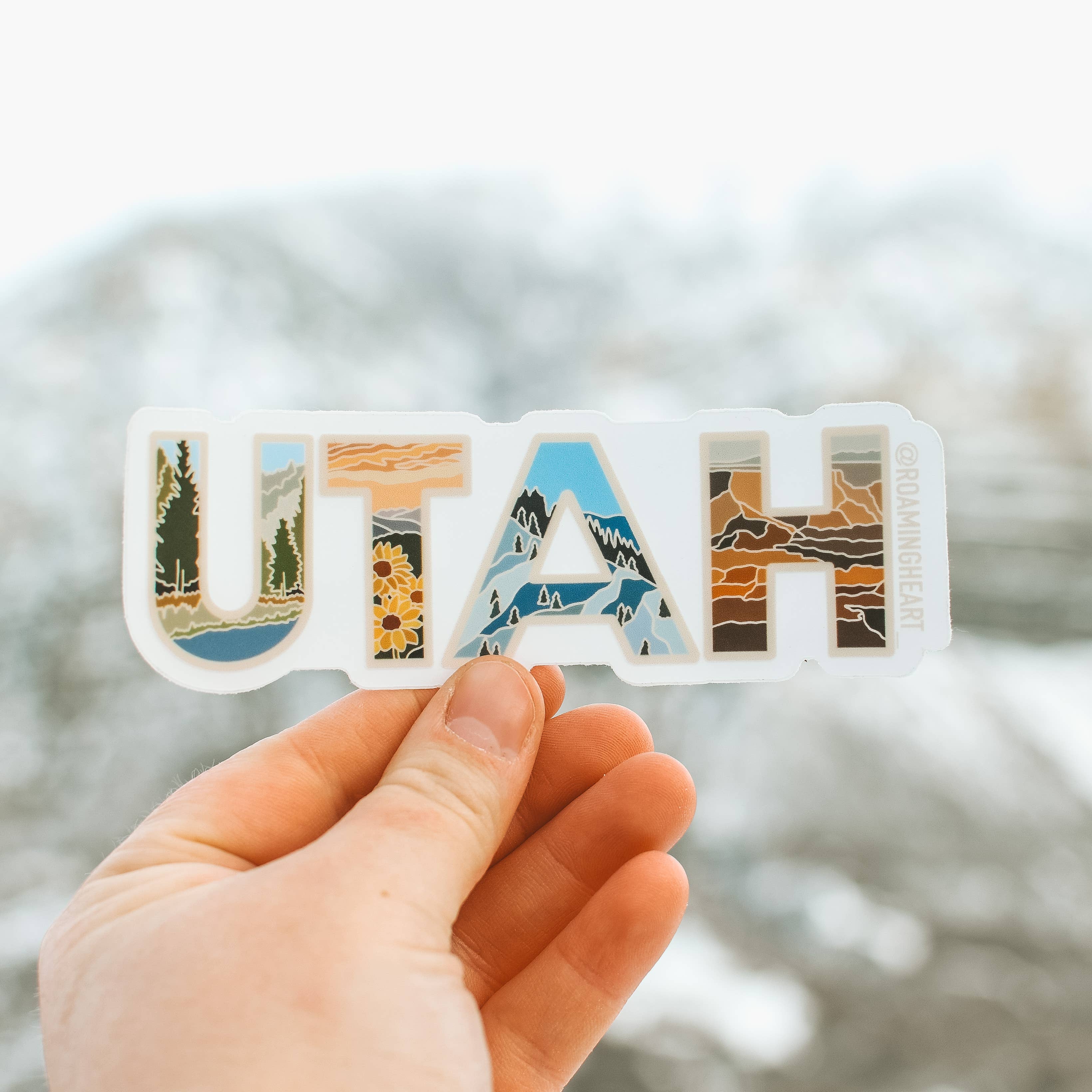 Utah | Clear Sticker