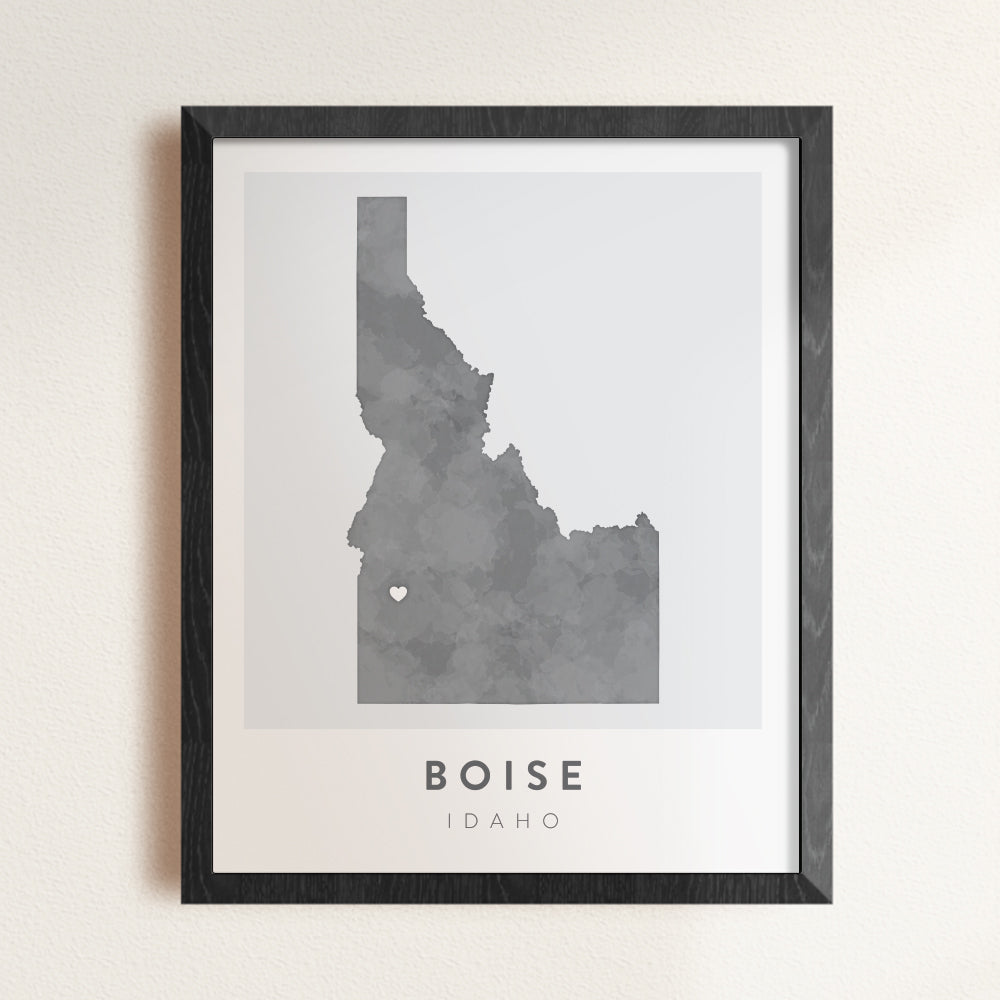 Boise, Idaho Map
