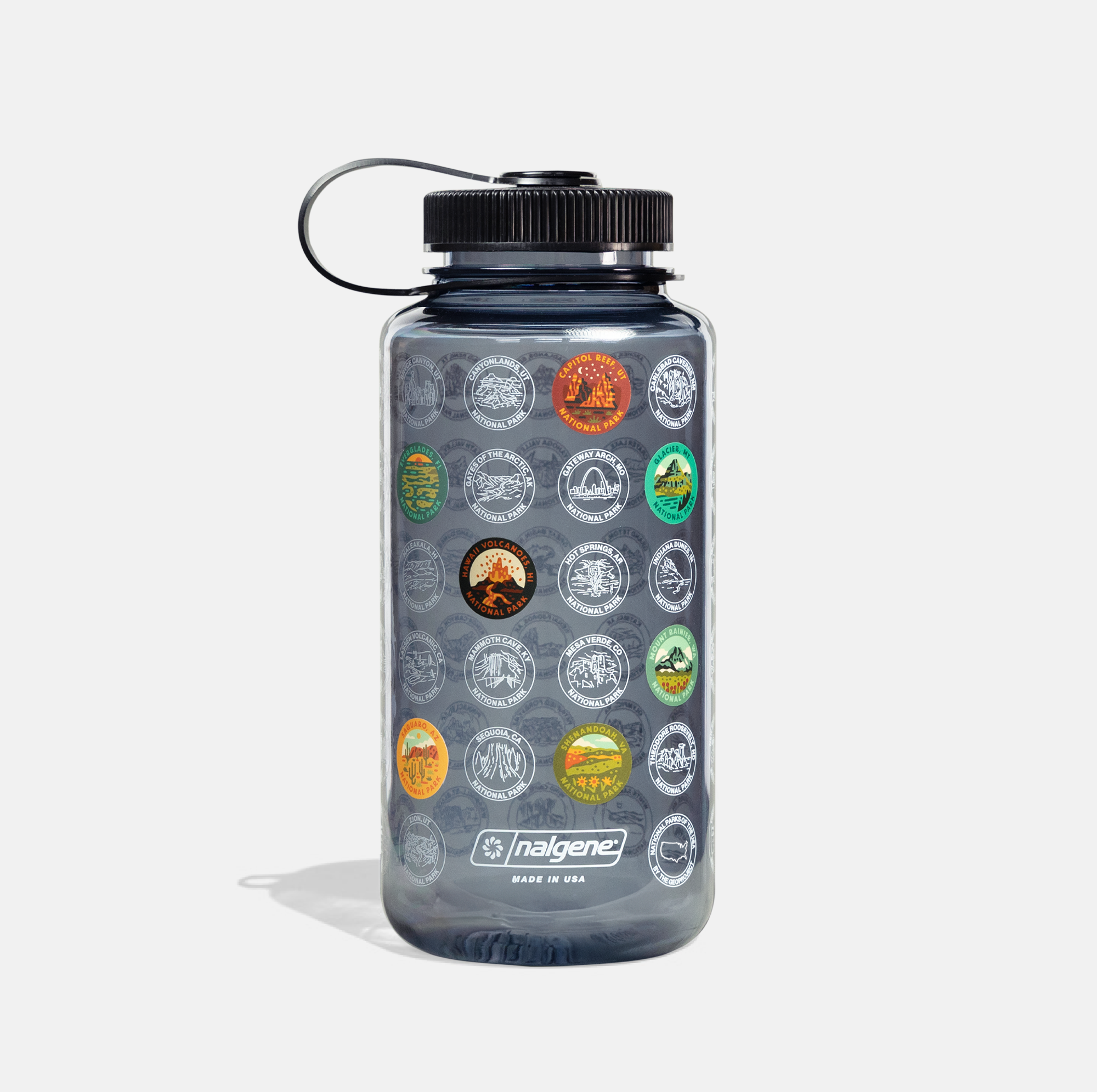 National Park Sticker Bottle | Nalgene - Pine