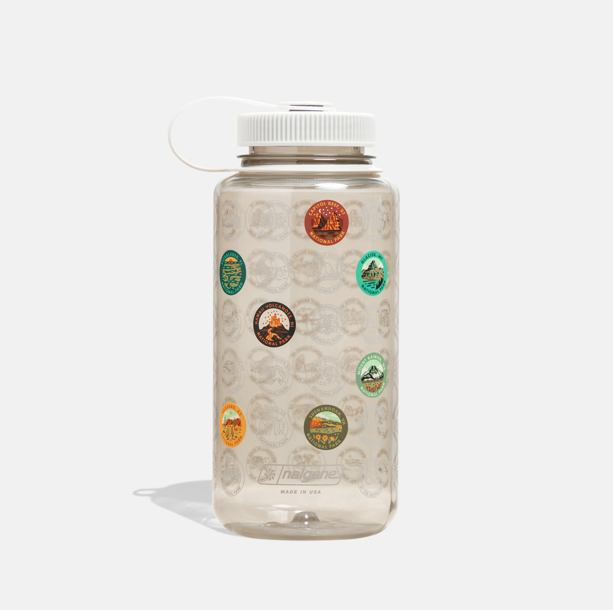National Park Sticker Bottle | Nalgene - Pine