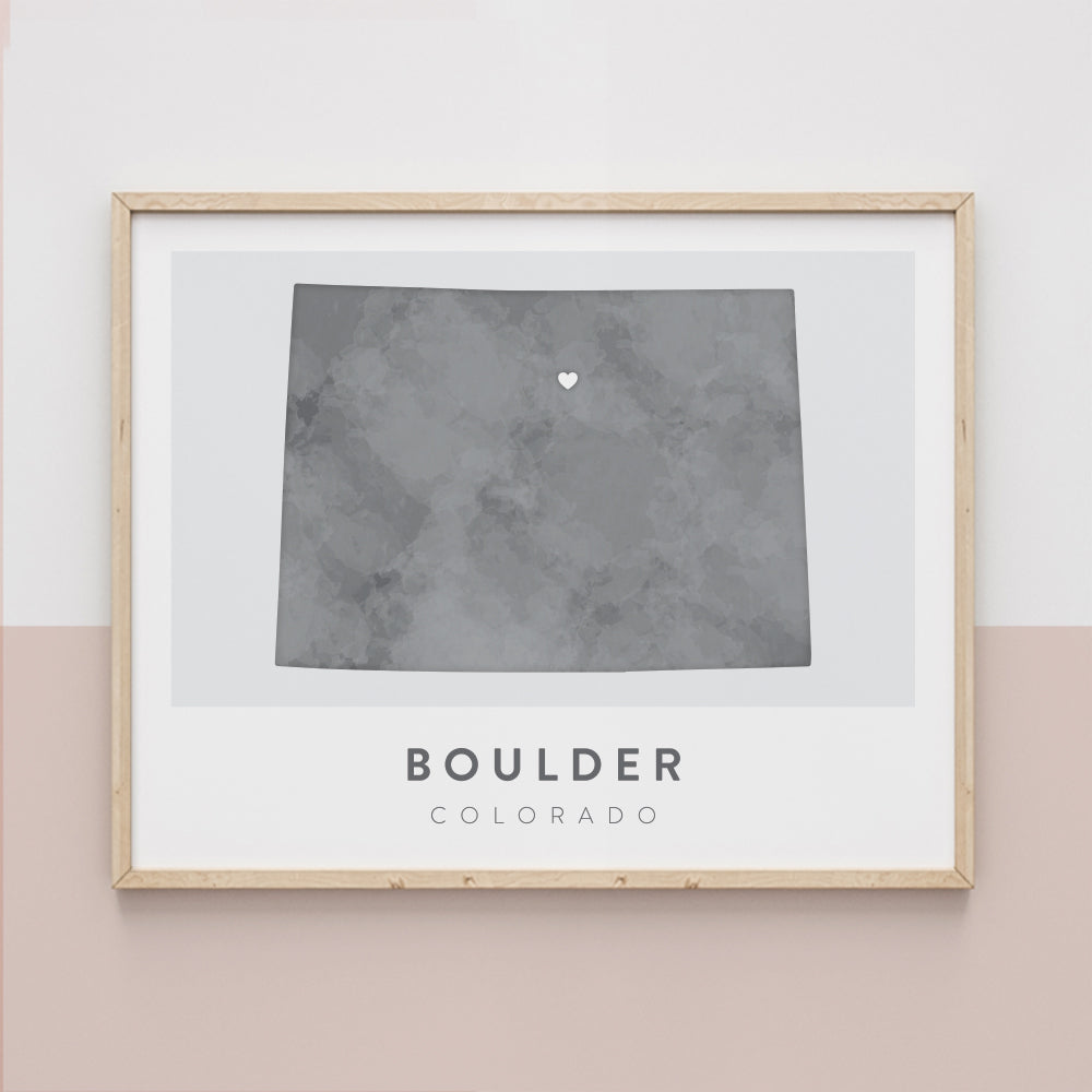Boulder, Colorado Map