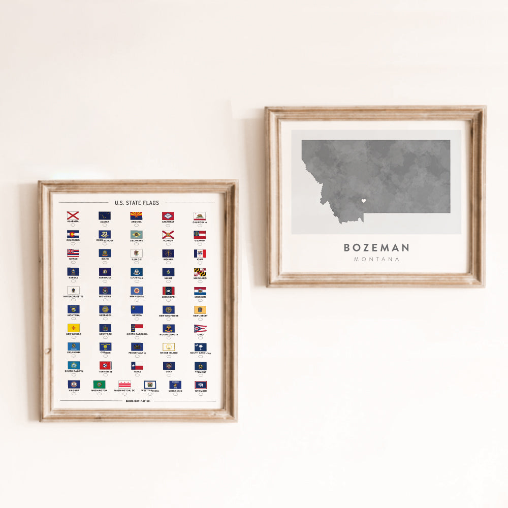 Bozeman, Montana Map