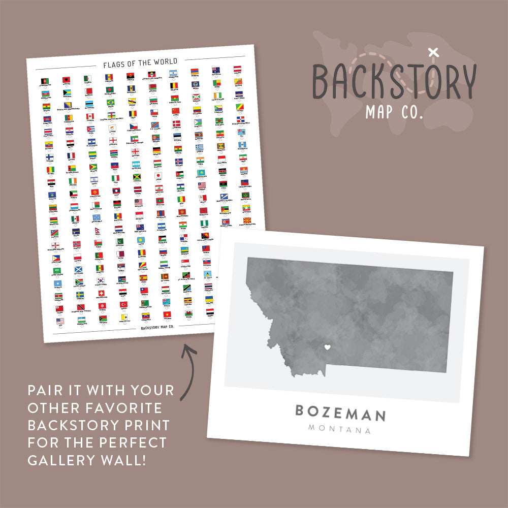 Bozeman, Montana Map