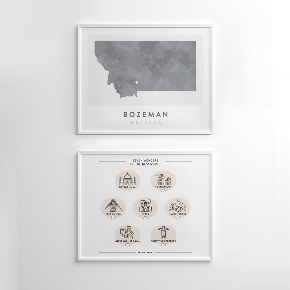 Bozeman, Montana Map