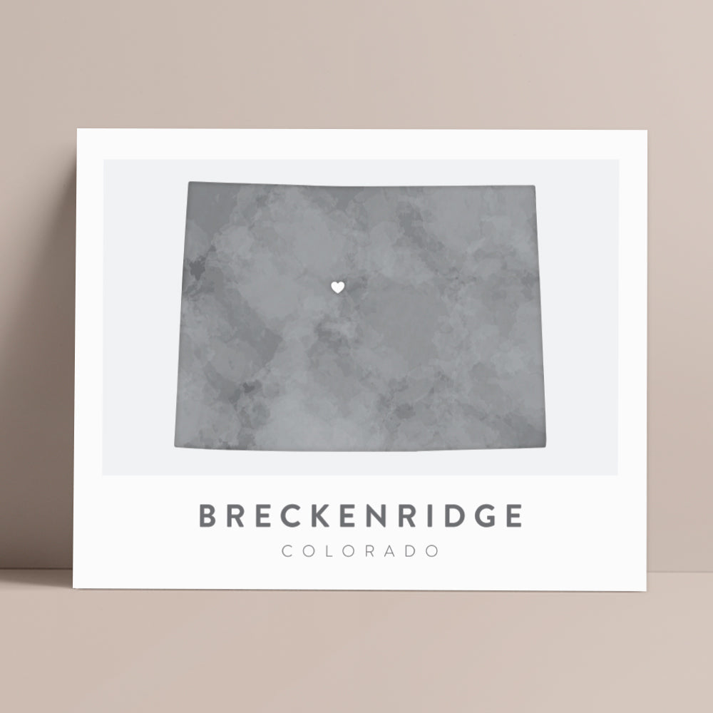 Breckenridge, Colorado Map