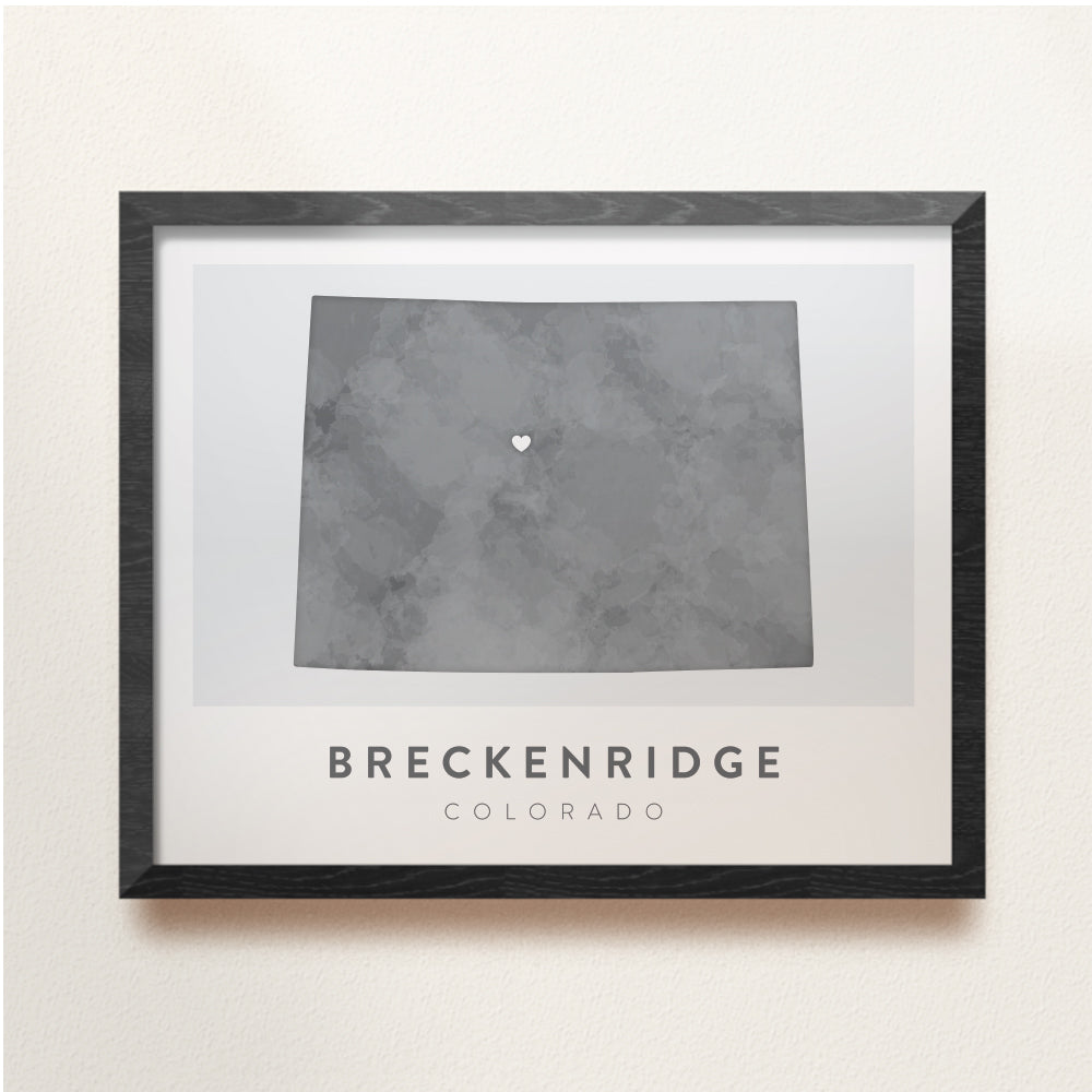 Breckenridge, Colorado Map