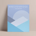 Breckenridge, Colorado Minimalist Wall Art