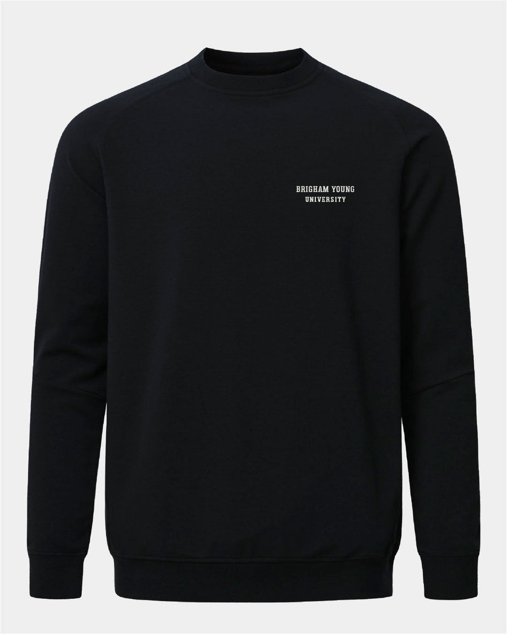BYU Meridian Black Crewneck