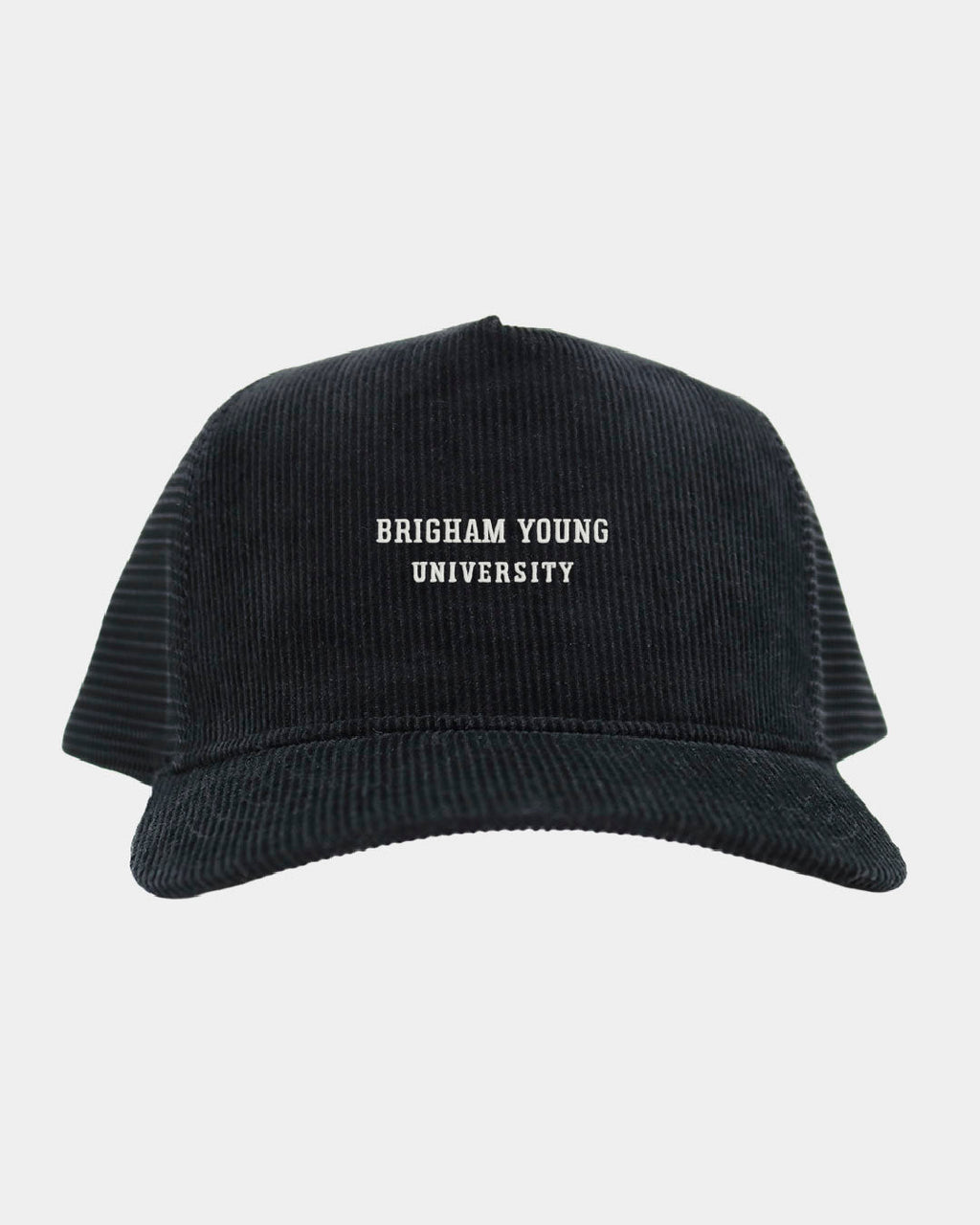 BYU Black Full Cord Fade Hat