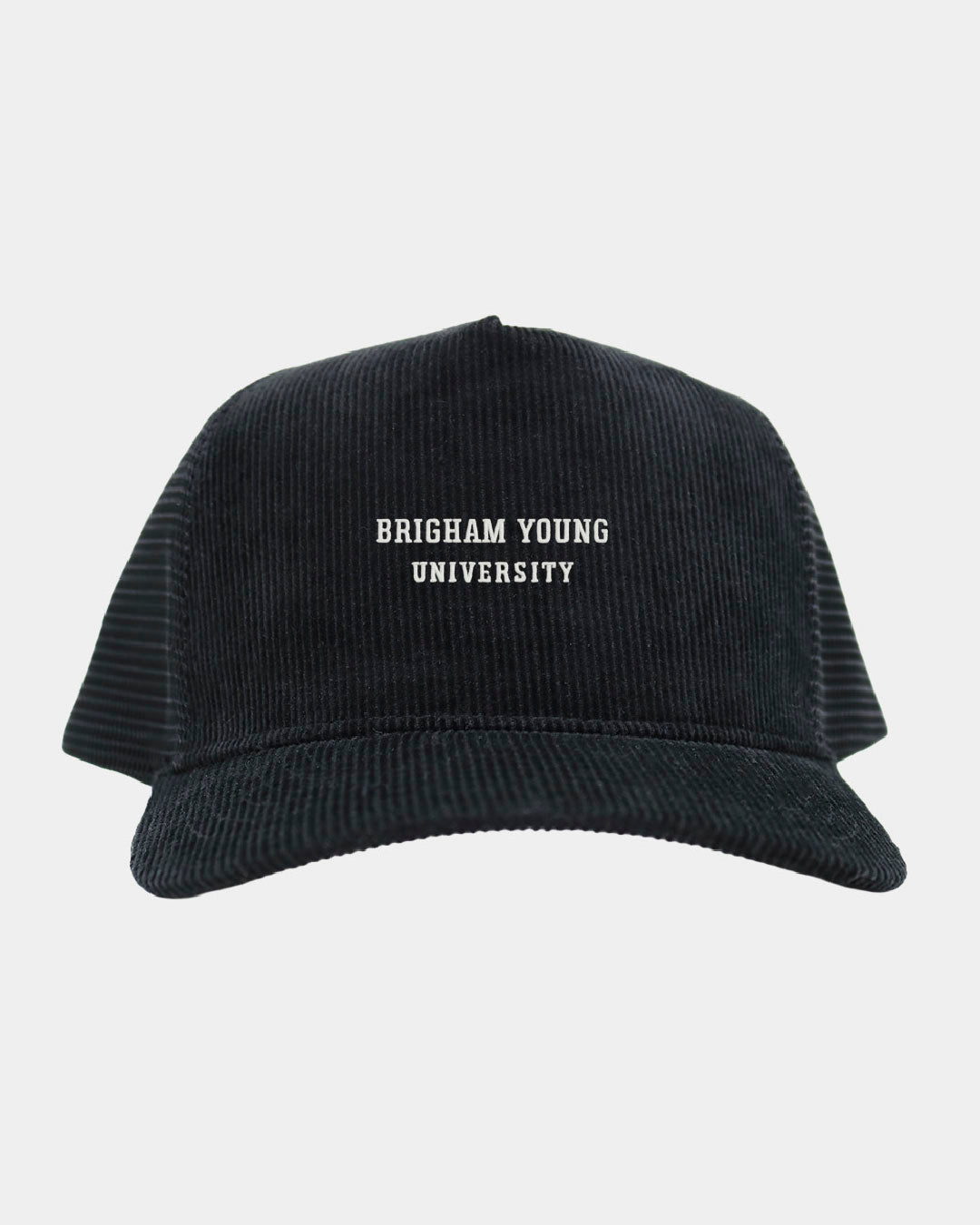BYU Black Full Cord Fade Hat