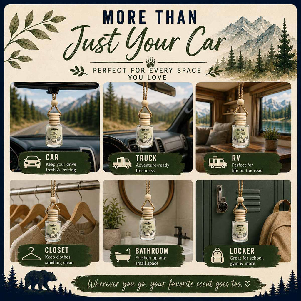Saffron Cedarwood Car Freshener