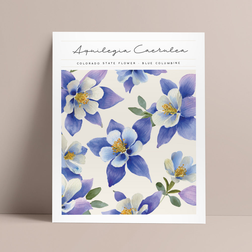 Colorado State Flower Art