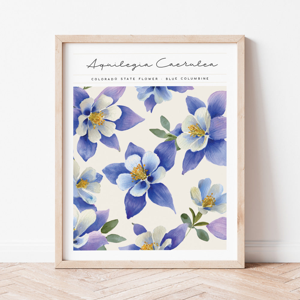 Colorado State Flower Art