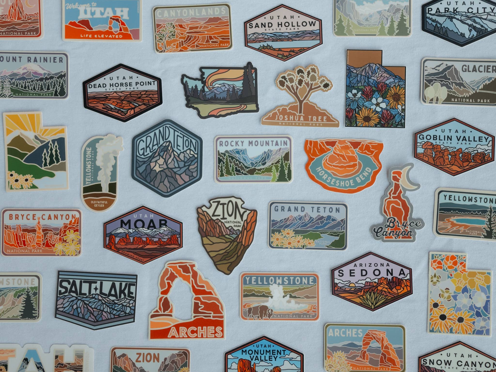 Zion - License Plate Series | Sticker