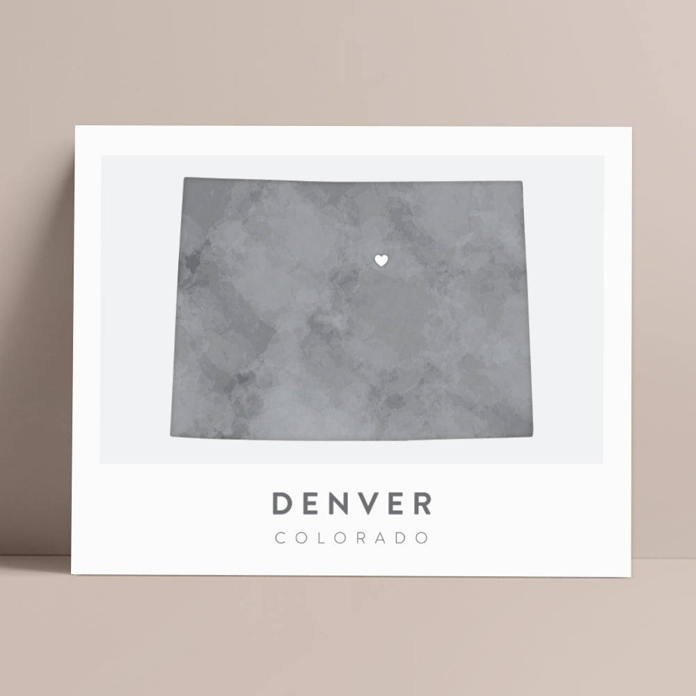 Denver, Colorado Map