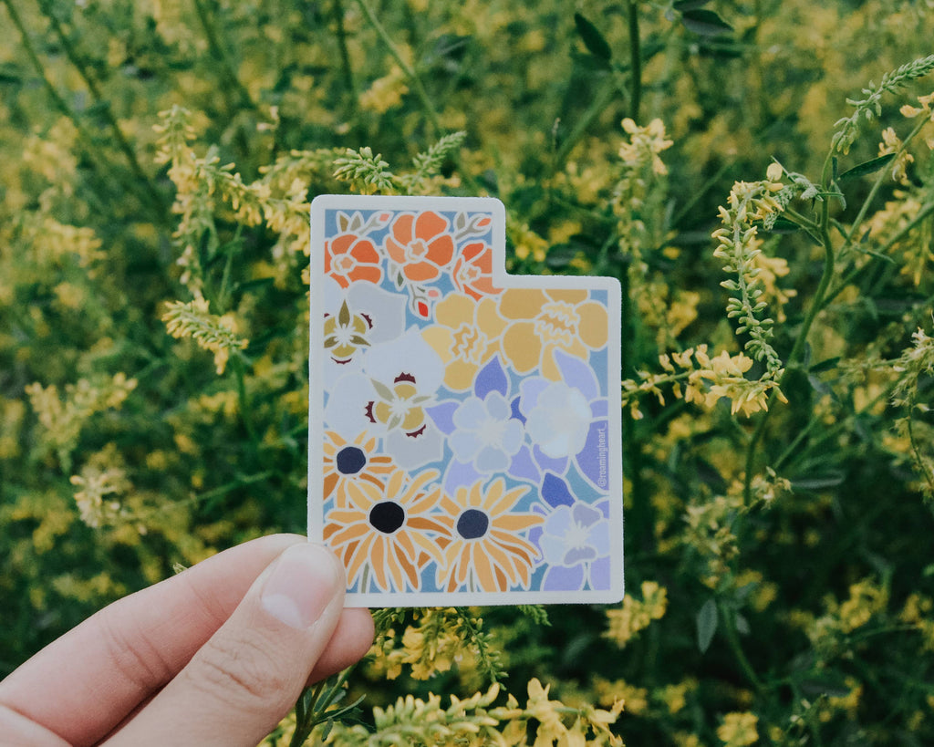 Utah Wildflowers | Sticker