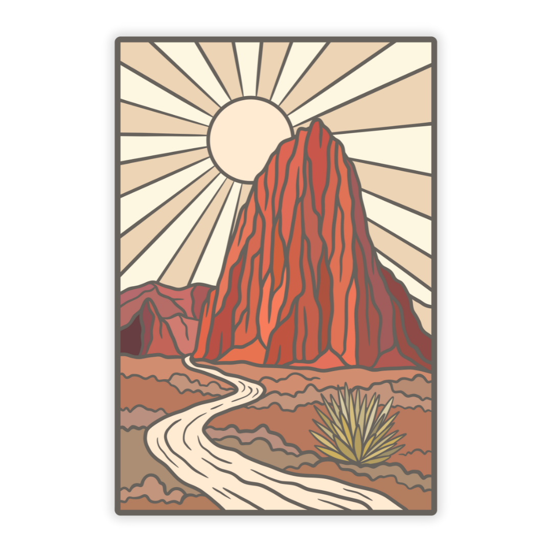 Capitol Reef National Park Utah Vinyl Sticker